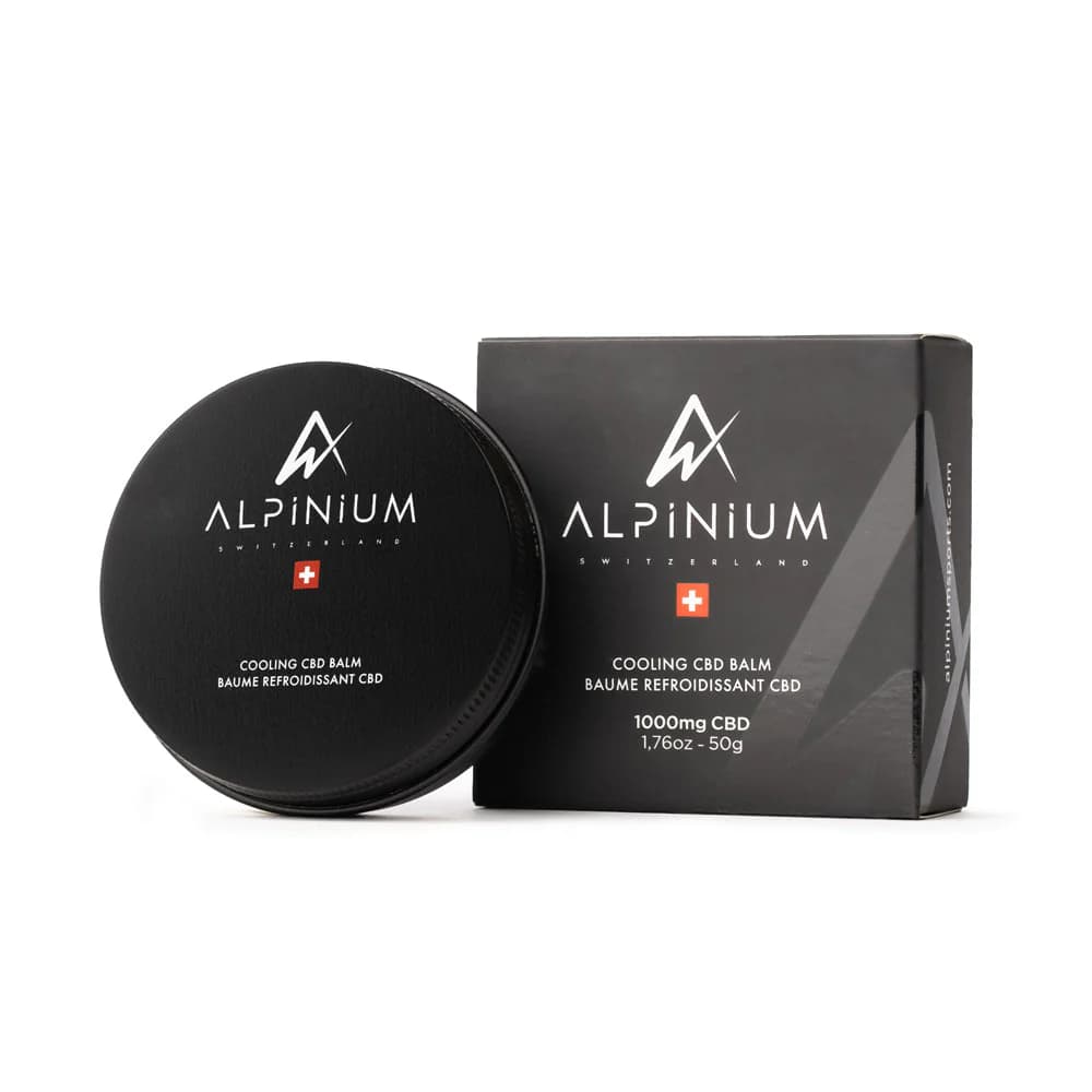 Alpinium Kühlender CBD Balsam (60 ml) mit 1000 ml CBD