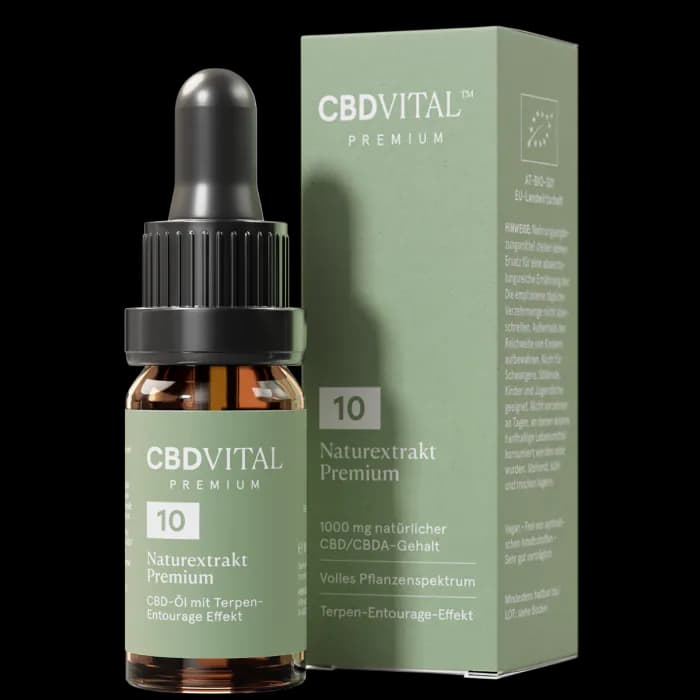 CBD Naturextrakt PREMIUM Öl 10%